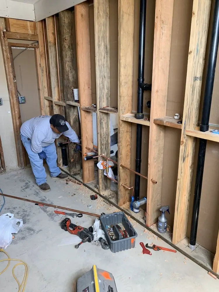 Commercial rough-in plumbing for Water Heater Replacement in Garrett Park